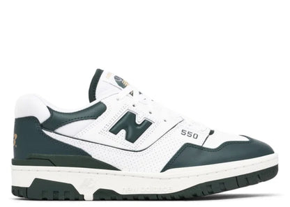 New Balance 550 White Dark Green