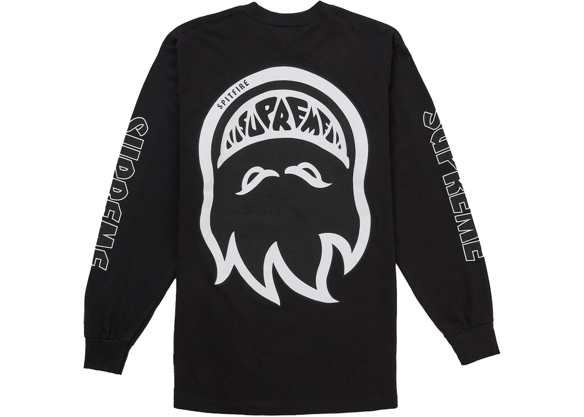 Supreme Spitfire Bighead L/S Tee Black