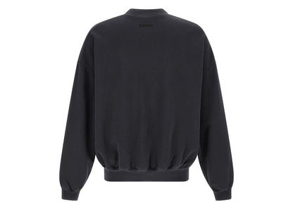 Fear of God Essentials 90's Crewneck Sweatshirt Faded Black