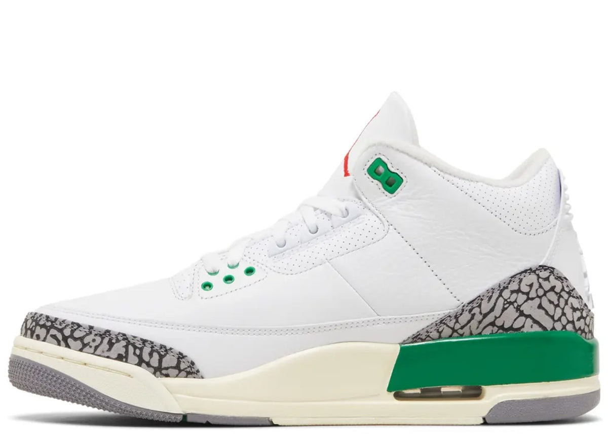 Jordan 3 Retro Lucky Green (Women's)