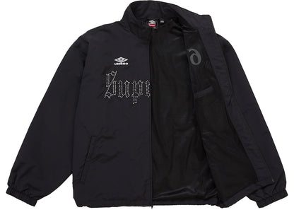 Supreme Umbro Rhinestone Track Jacket Black