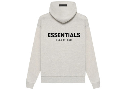 Fear of God Essentials Hoodie Light Oatmeal Grey