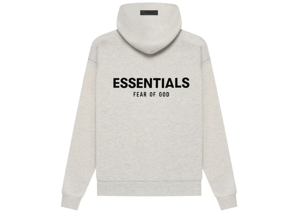 Fear of God Essentials Hoodie Light Oatmeal Grey