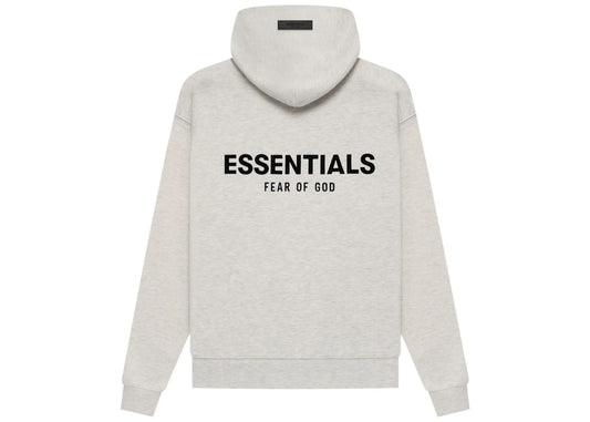 Fear of God Essentials Hoodie Light Oatmeal Grey