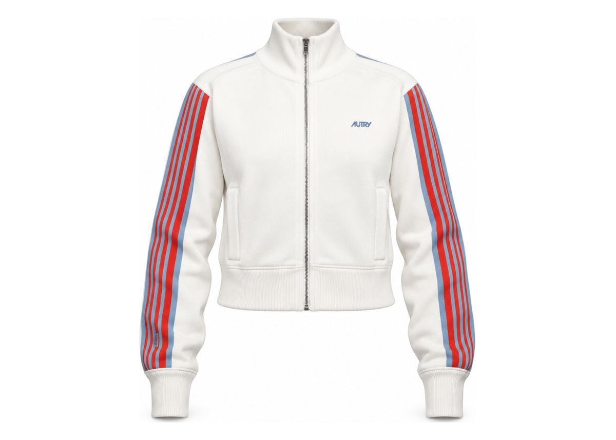 AUTRY KNITTED VISCOSE FULL ZIP JACKET WOMAN
