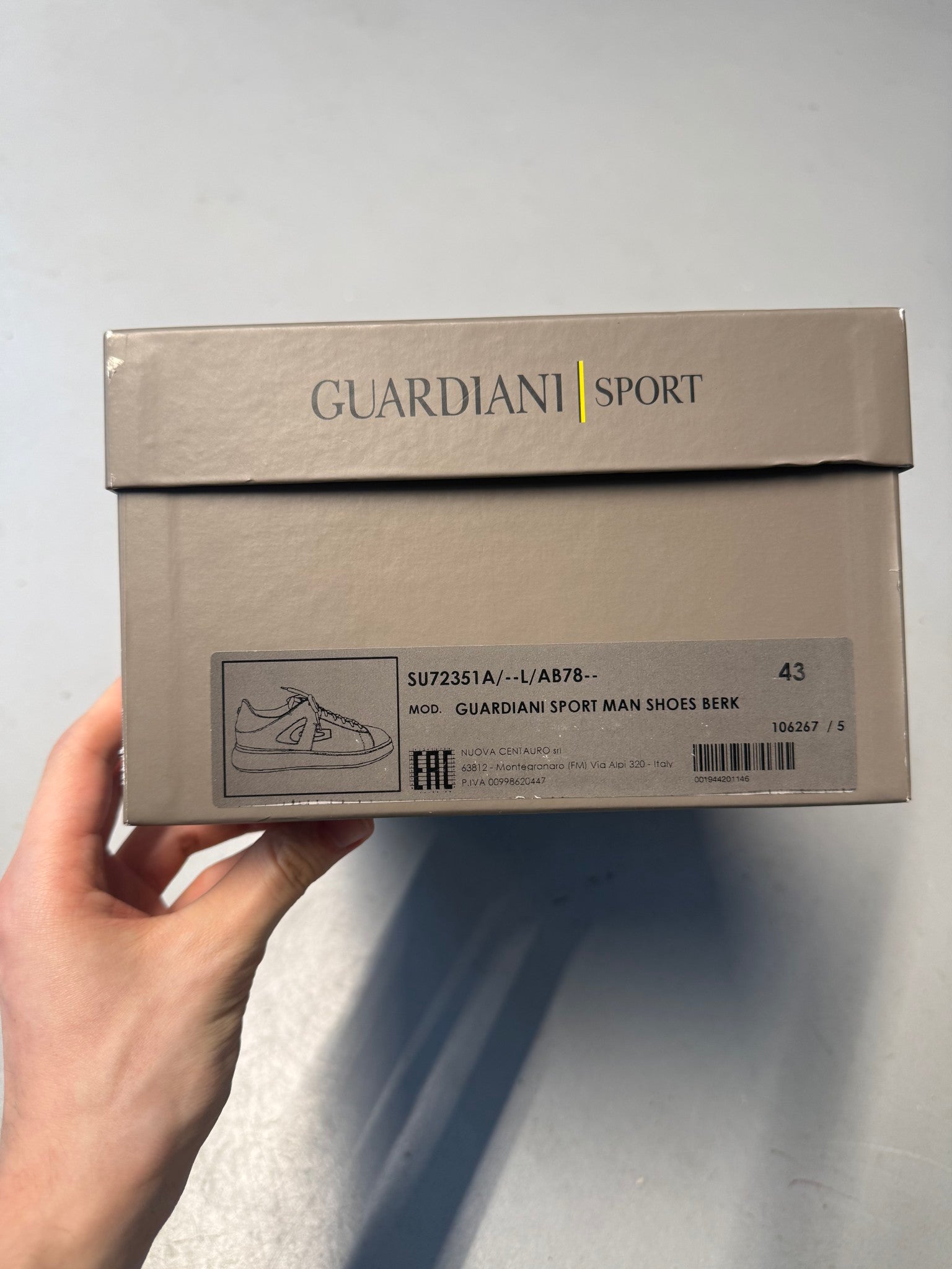 Alberto Guardiani Sport Berk Dark Blue Sneakers