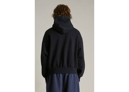 Fear of God Essentials University Heavy Fleece Vintage Shrunken Hoodie Black