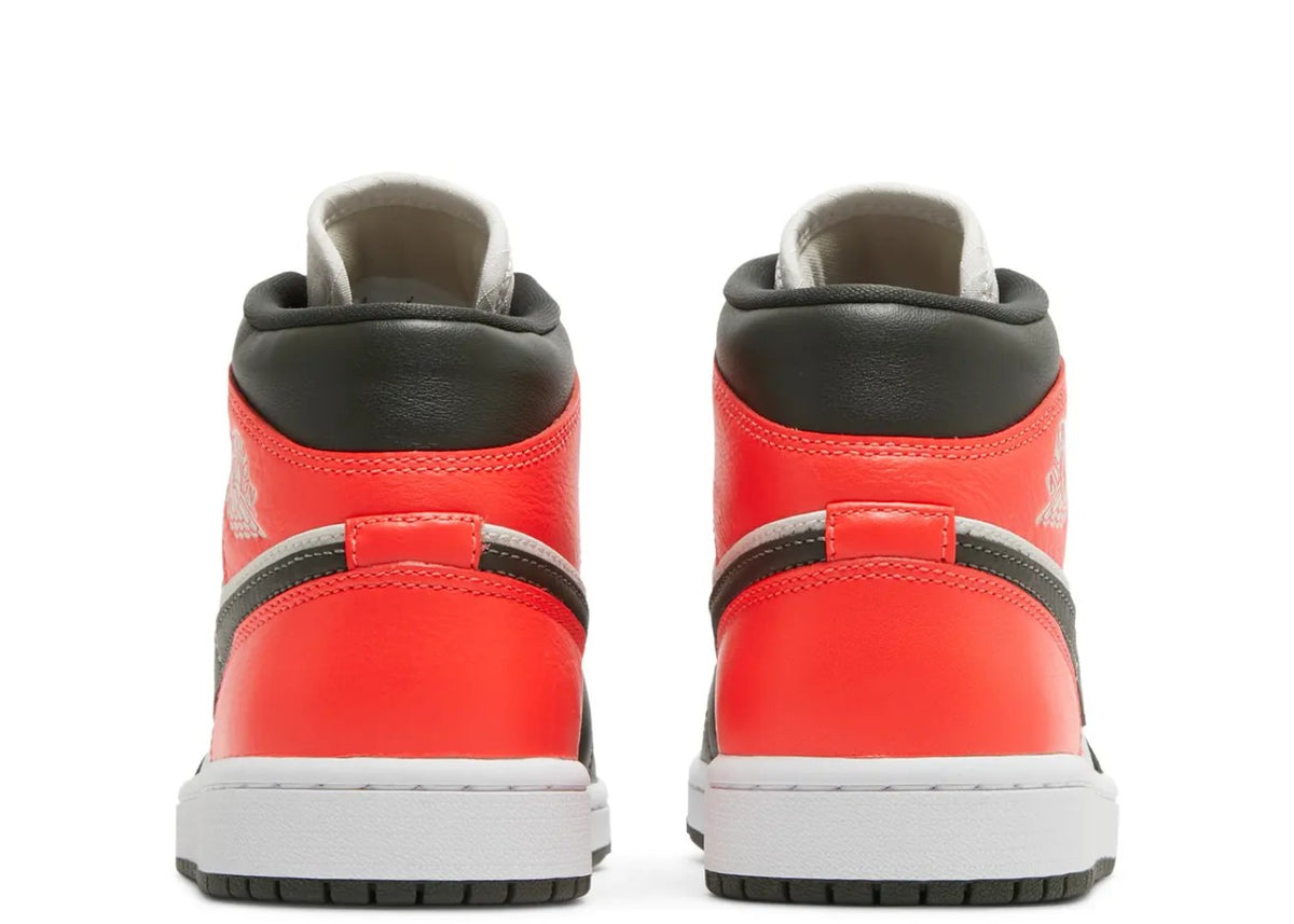 Jordan 1 Mid Newsprint Light Orewood Brown (Women's)