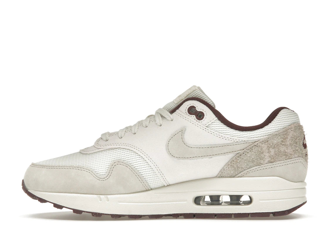 Nike Air Max 1 Sail Burgundy Crush