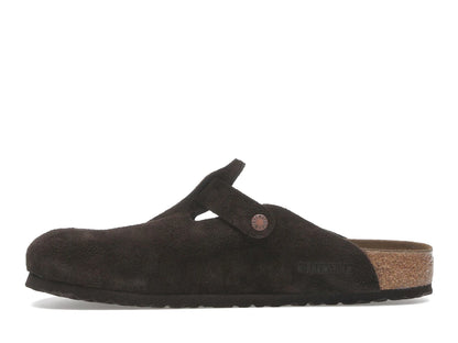 Birkenstock Boston Suede Mocca