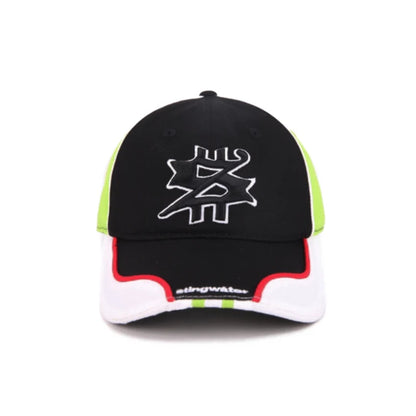 Stingwater Racing S Logo Hat Black Green