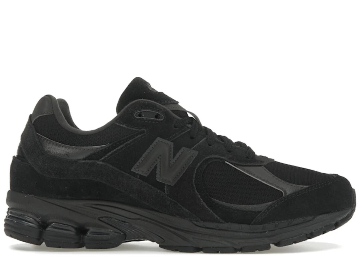 New Balance 2002R Triple Black Suede