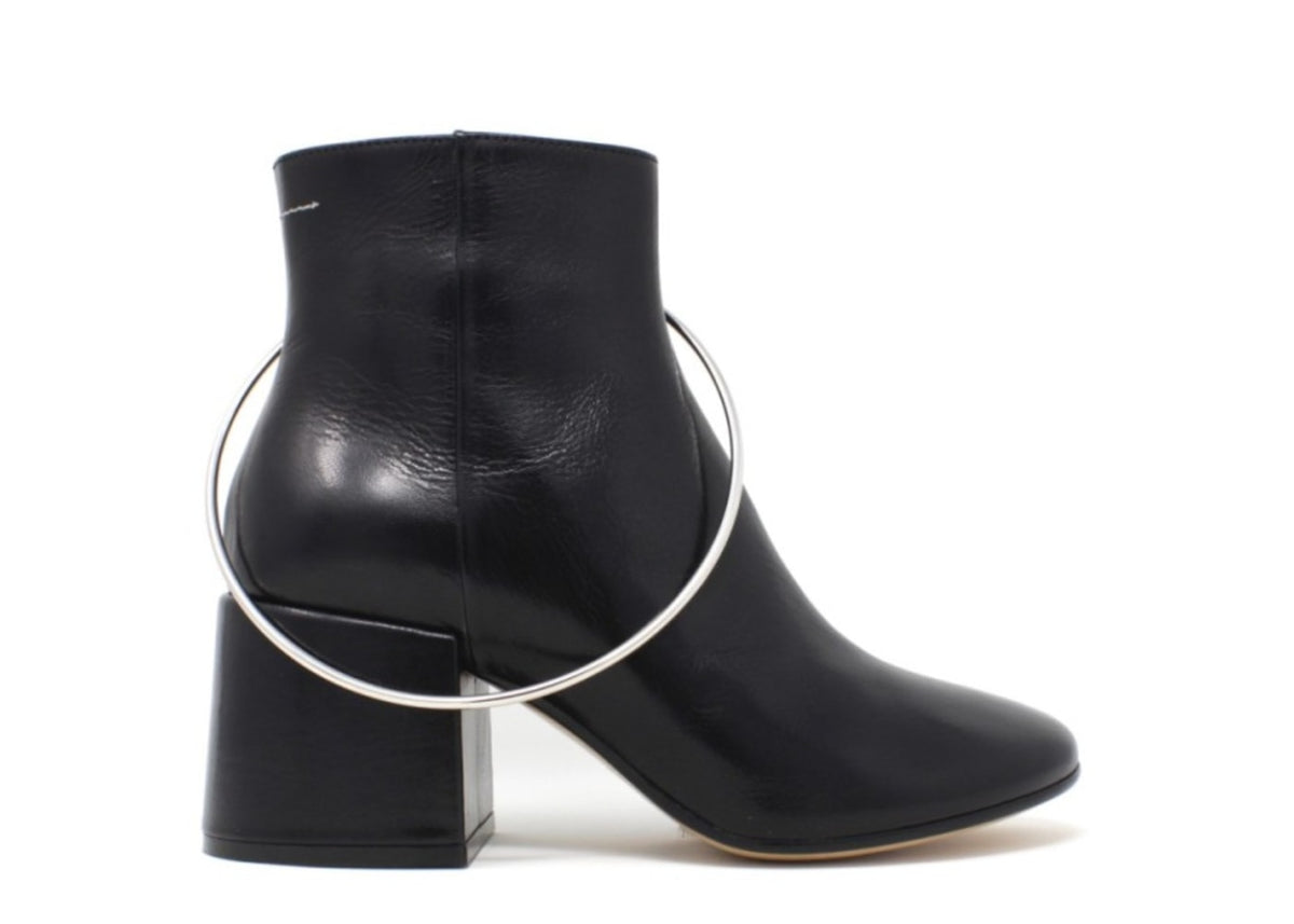 MM6 Maison Margiela Ankle Boots With Ring Black (Women's)