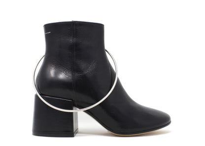 MM6 Maison Margiela Ankle Boots With Ring Black (Women's)