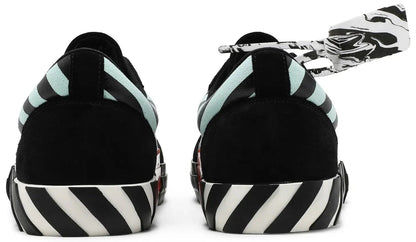 Off White Vulcanized Vulc Low Top Black Blue Striped Arrow (SS21)