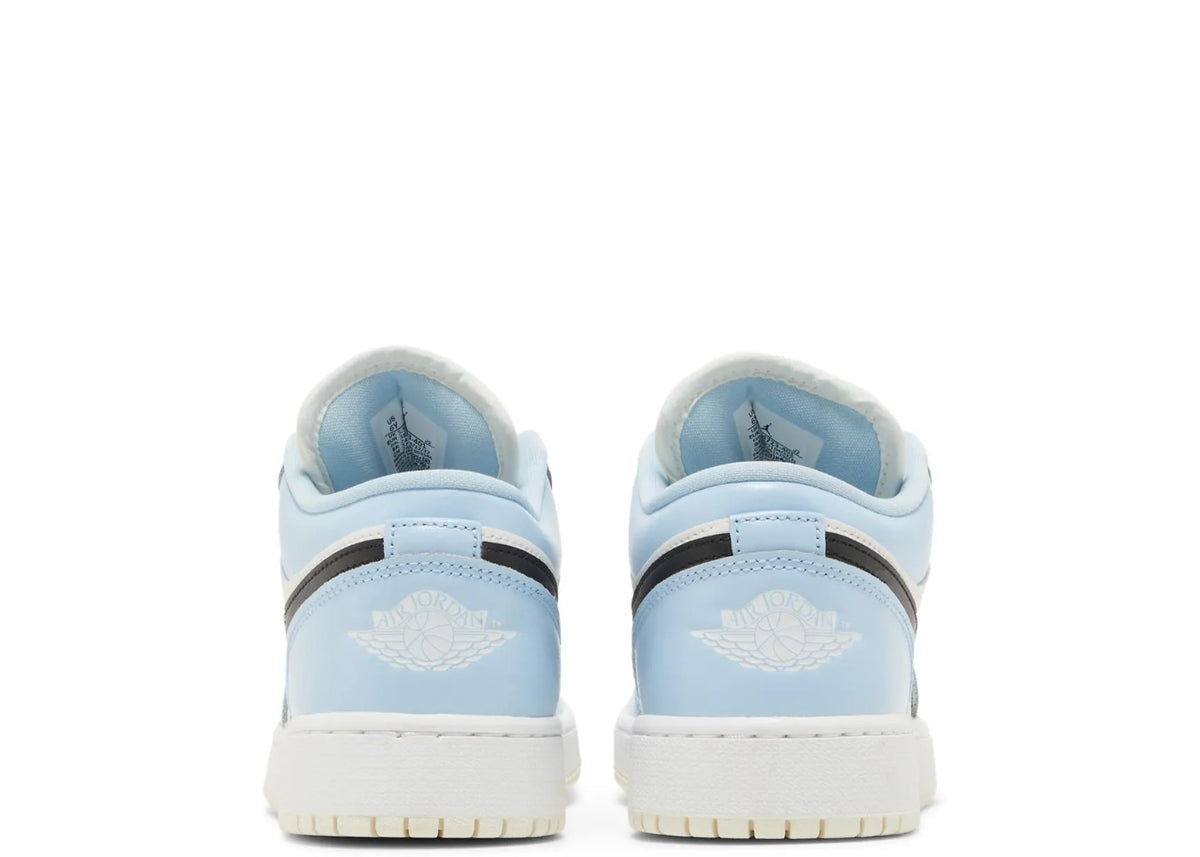 Jordan 1 Low Ice Blue Black (GS)