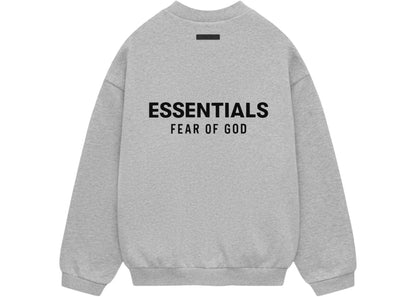 Fear of God Essentials Fleece Crewneck Light Heather Grey